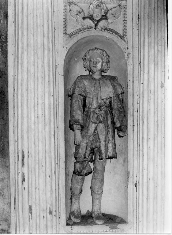 San Rocco (scultura) - ambito viterbese (sec. XVII)