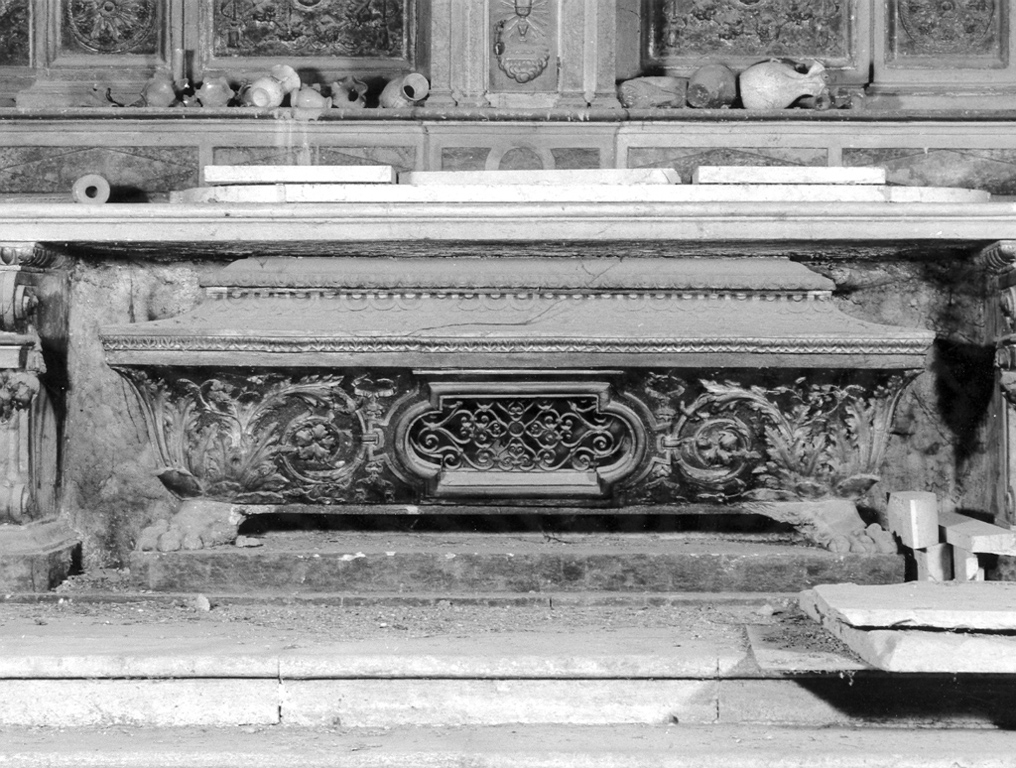 altare - ambito laziale (fine sec. XVI)