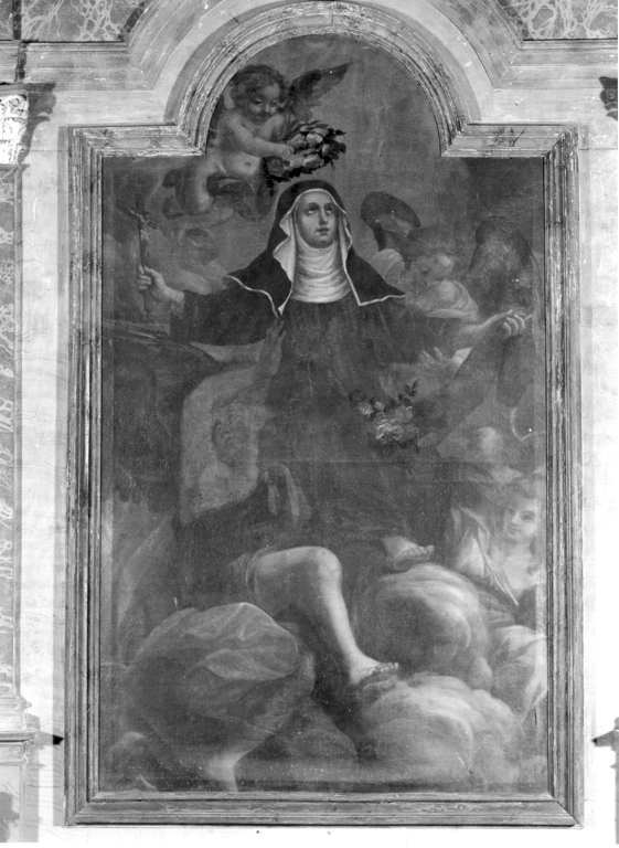 S. Rosa da Viterbo (dipinto) - ambito cortonesco (sec. XVII)