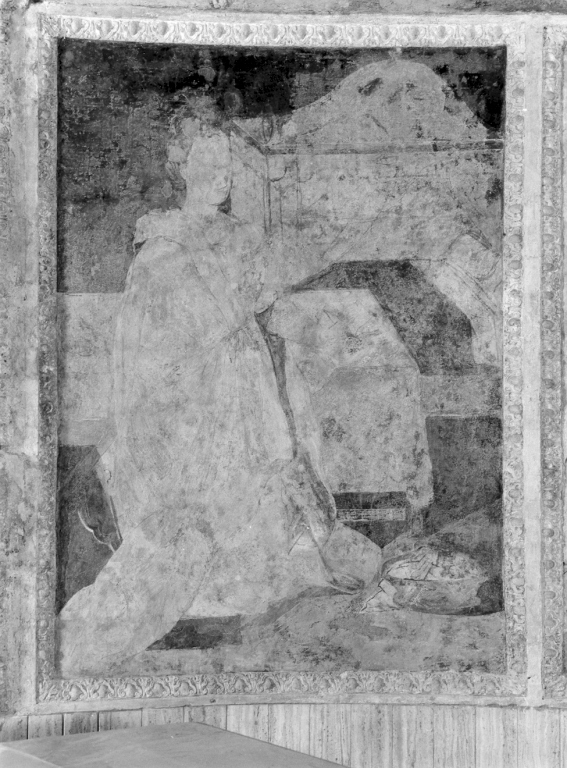 Madonna annunciata (dipinto) - ambito laziale (sec. XVII)