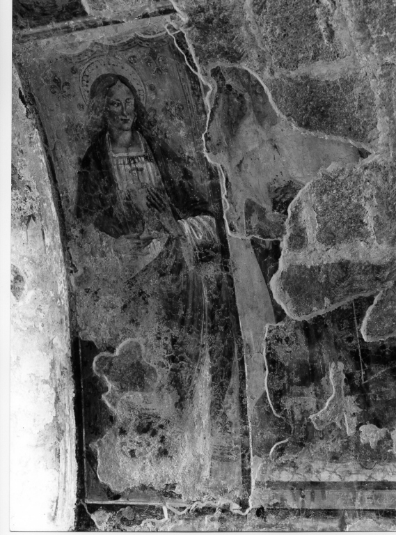 San Giovanni Evangelista beve dal calice avvelenato (dipinto) - ambito umbro (fine/inizio secc. XV/ XVI)