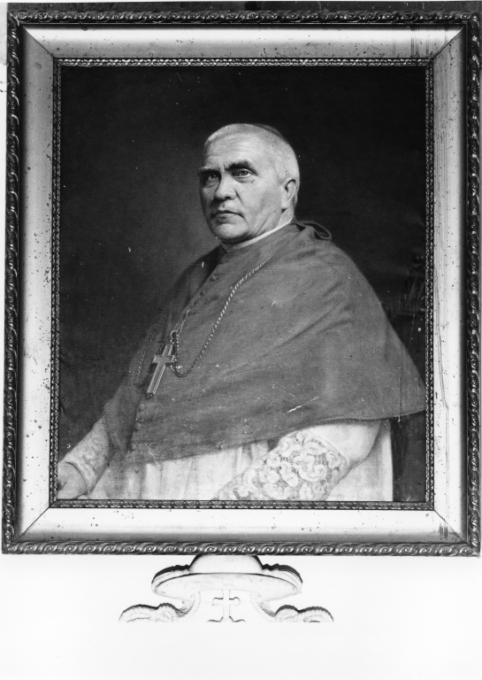 Ritratto del vescovo Giuseppe Bernardo Doebbing (dipinto) - ambito laziale (sec. XX)