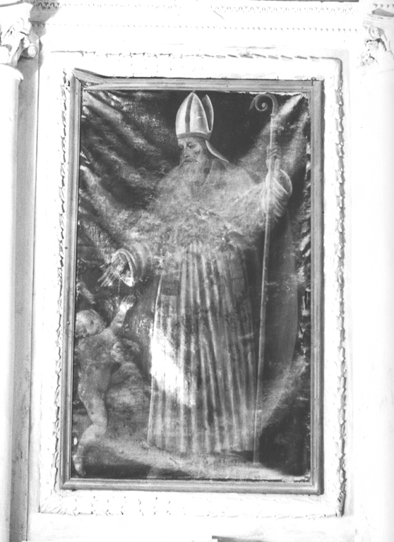 San Nicola di Bari (dipinto) - ambito laziale (sec. XVII)