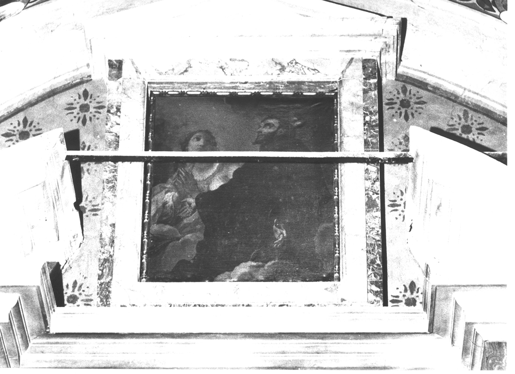 San Francesco e Santa martire (dipinto) - ambito romano (seconda metà sec. XVII)