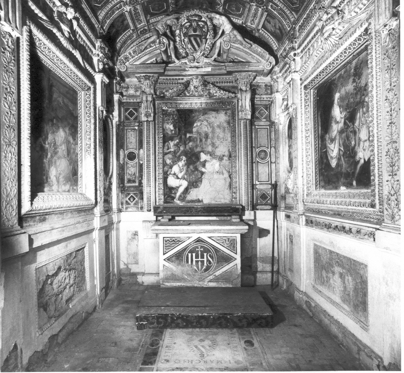decorazione pittorica, complesso decorativo di Zuccari Taddeo (cerchia), Zuccari Federico (cerchia) (seconda metà sec. XVI)