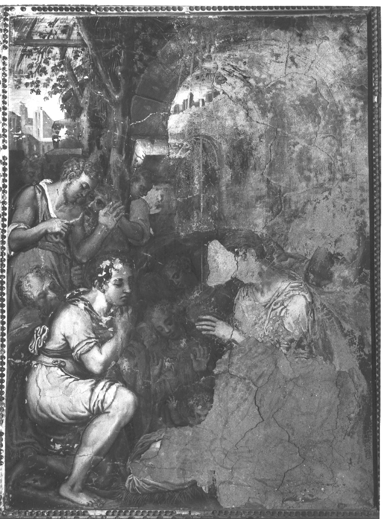 adorazione dei pastori (dipinto, ciclo) di Zuccari Taddeo (cerchia), Zuccari Federico (cerchia) (seconda metà sec. XVI)