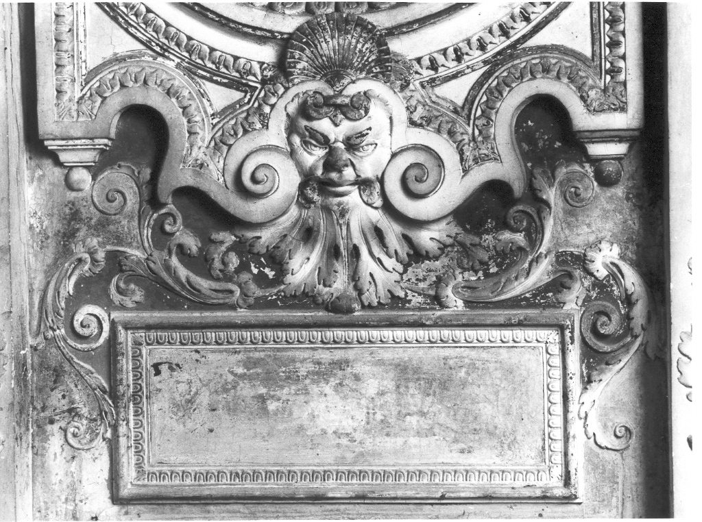mascherone (decorazione plastica, serie) - ambito romano (seconda metà sec. XVI)