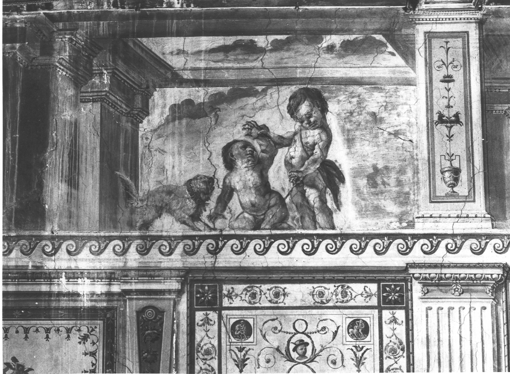putti (dipinto, complesso decorativo) di Zuccari Taddeo (cerchia), Zuccari Federico (cerchia) (secc. XVI/ XVII)