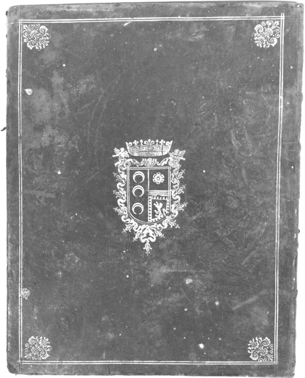coperta di libro liturgico - ambito italiano (metà sec. XVII)