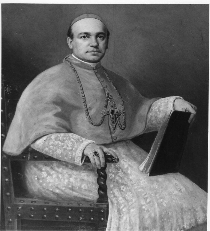 ritratto del cardinale Domenico Ferrata (dipinto) - ambito laziale (secc. XIX/ XX)
