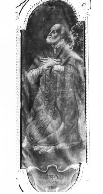 San Filippo Neri (dipinto) - ambito laziale (sec. XVIII)