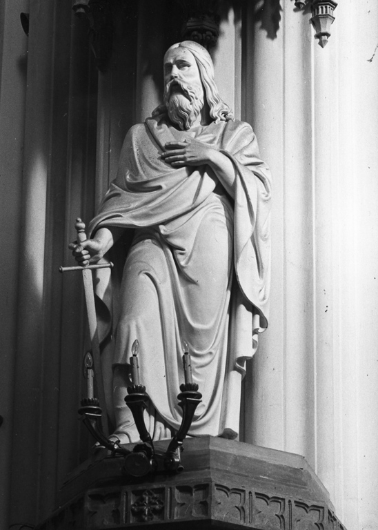 apostolo (scultura) di D'Annibale Giuseppe, D'Annibale Vincenzo (sec. XIX)