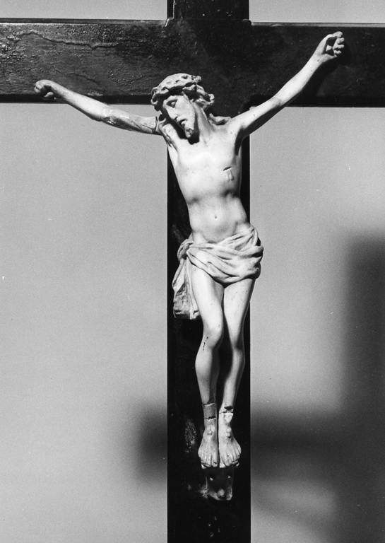 Cristo crocifisso (scultura) - ambito napoletano (fine sec. XVIII)