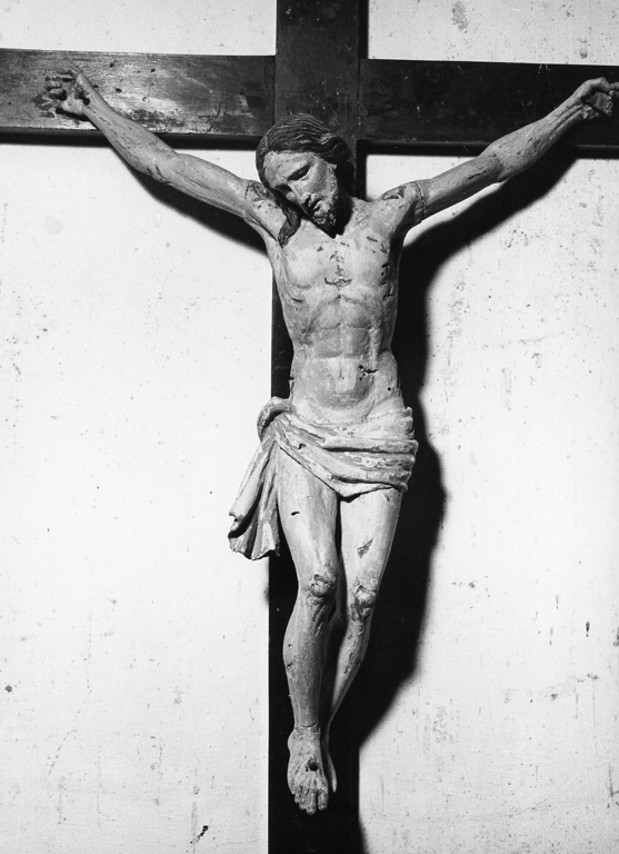 Cristo crocifisso (scultura) - ambito napoletano (fine sec. XVIII)