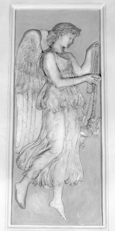 angelo con turibolo (rilievo) - ambito romano (sec. XX)