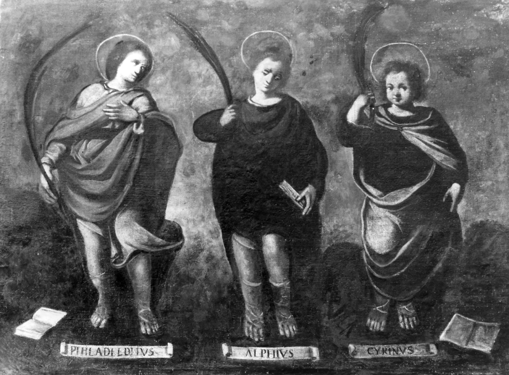 Santi (dipinto) di Torelli Cirillo (inizio sec. XVII)