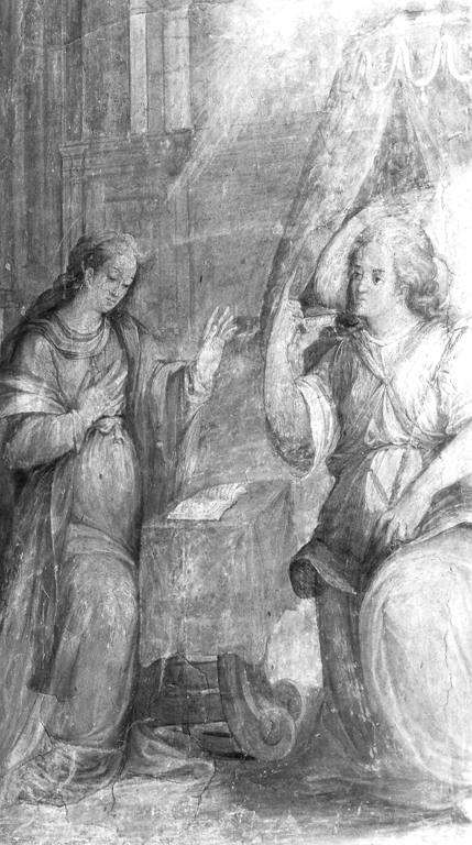 Annunciazione (dipinto) di Gentileschi Orazio (e aiuti) (sec. XVI)