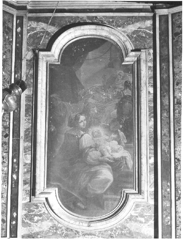 nascita di Maria Vergine (dipinto) di Alfani Emanuele (sec. XVIII)