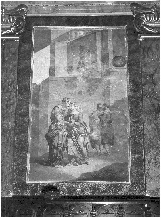 visitazione (dipinto) di Paoletti Pietro (sec. XIX)