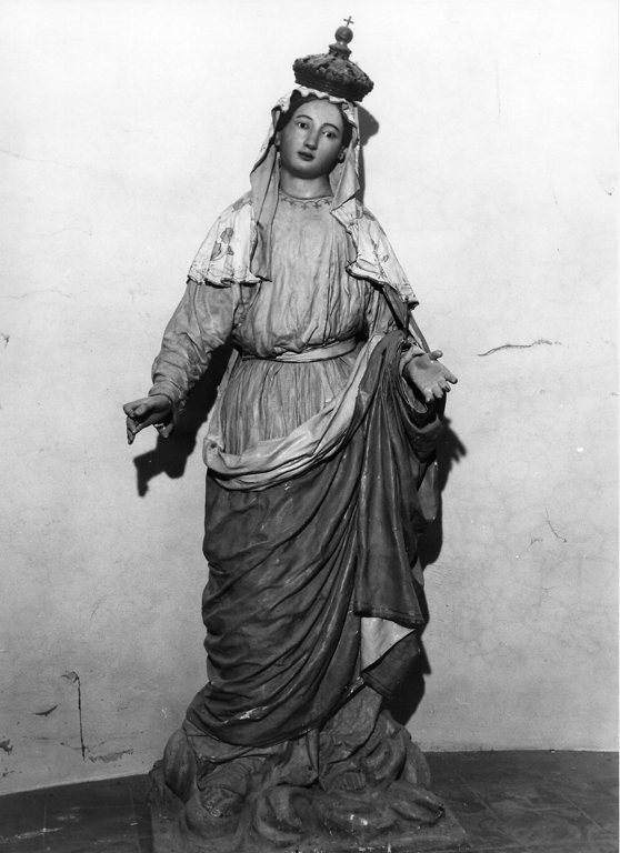 Maria Vergine (statua, opera isolata) - ambito laziale (prima metà sec. XX)