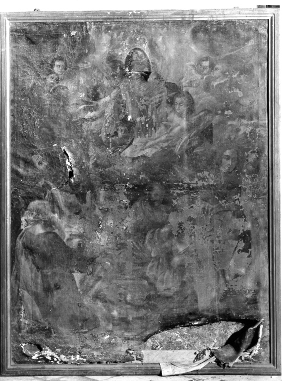 assunzione della Madonna (dipinto) - ambito laziale (inizio sec. XVIII)