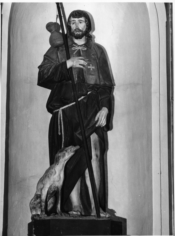 San Rocco (statua) - ambito laziale (inizio sec. XIX)