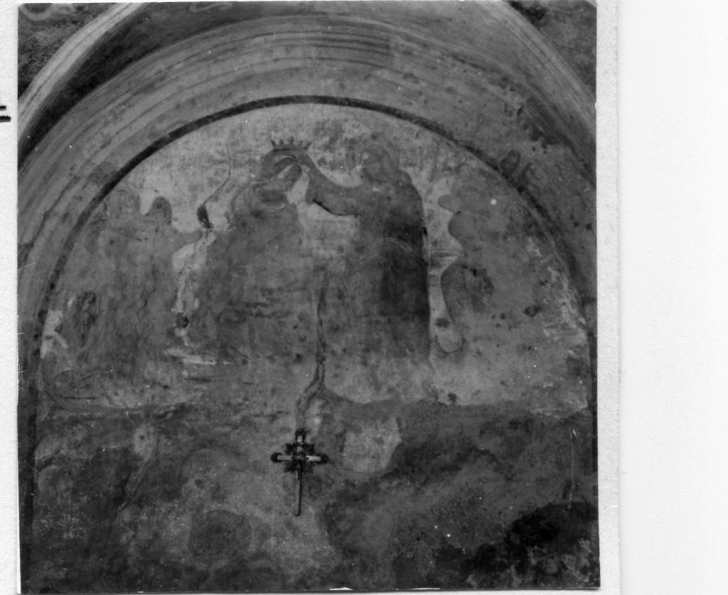 incoronazione di Maria Vergine (dipinto) - ambito umbro (sec. XVI)