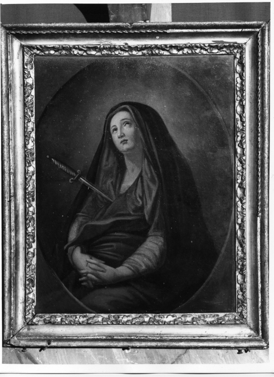 Madonna Addolorata (dipinto) - ambito laziale (inizio sec. XVIII)