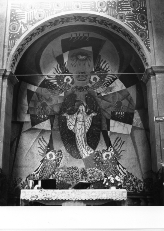 Madonna Assunta (dipinto) di Padre Ugolino da Belluno (sec. XX)
