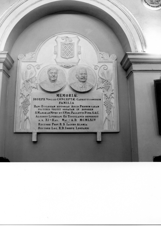 lapide commemorativa di Pagliari Curzio (sec. XX)