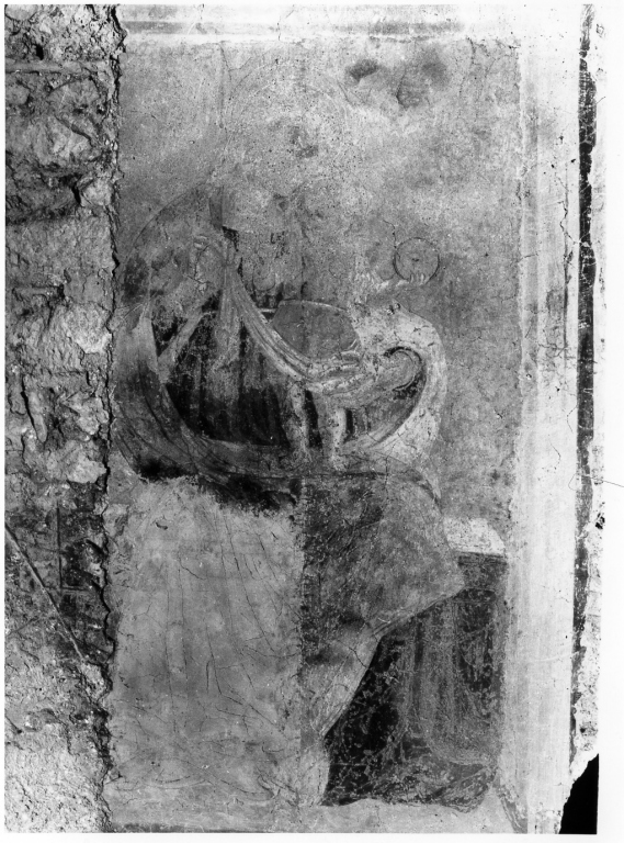 Madonna delle Grazie, Madonna in trono con Bambino (dipinto, frammento) - ambito laziale (seconda metà sec. XV)