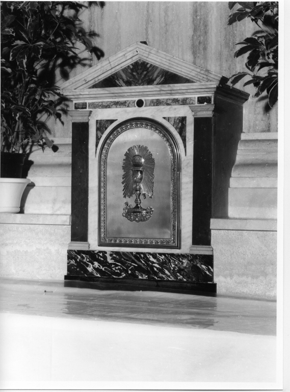 tabernacolo - a tempietto - ambito romano (sec. XIX)