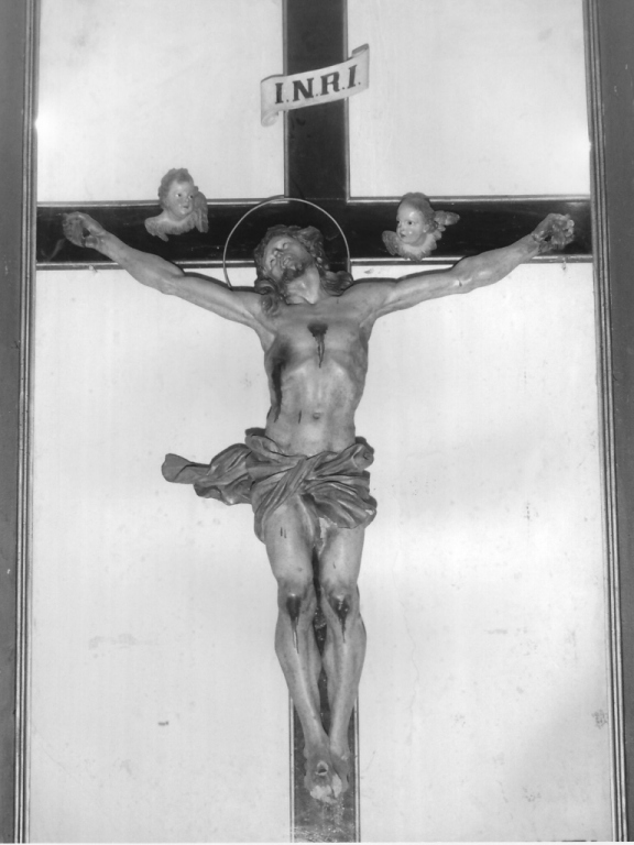 Crocifisso della Misericordia, Cristo crocifisso (scultura) - ambito laziale (seconda metà sec. XVII)
