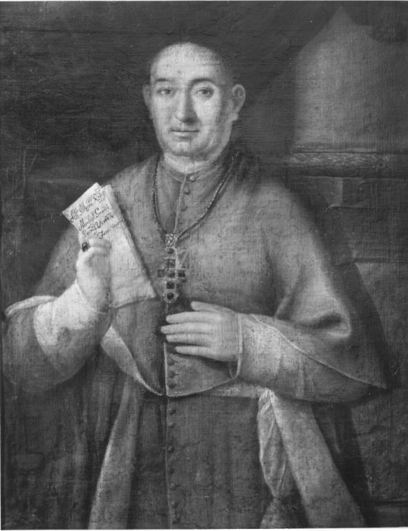 ritratto di Monsignor Gaudenzio Ferrari (dipinto) - ambito laziale (seconda metà sec. XVII)