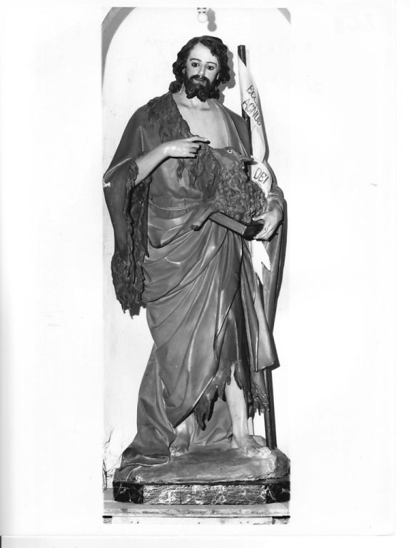 San Giovanni Battista (statua) - manifattura leccese (inizio sec. XX)