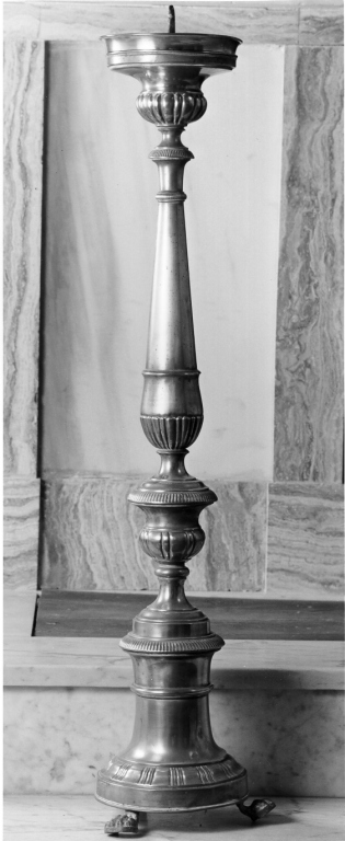 candeliere, serie - ambito romano (seconda metà sec. XIX)