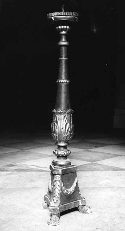 candeliere - produzione laziale (secc. XVIII/ XIX)