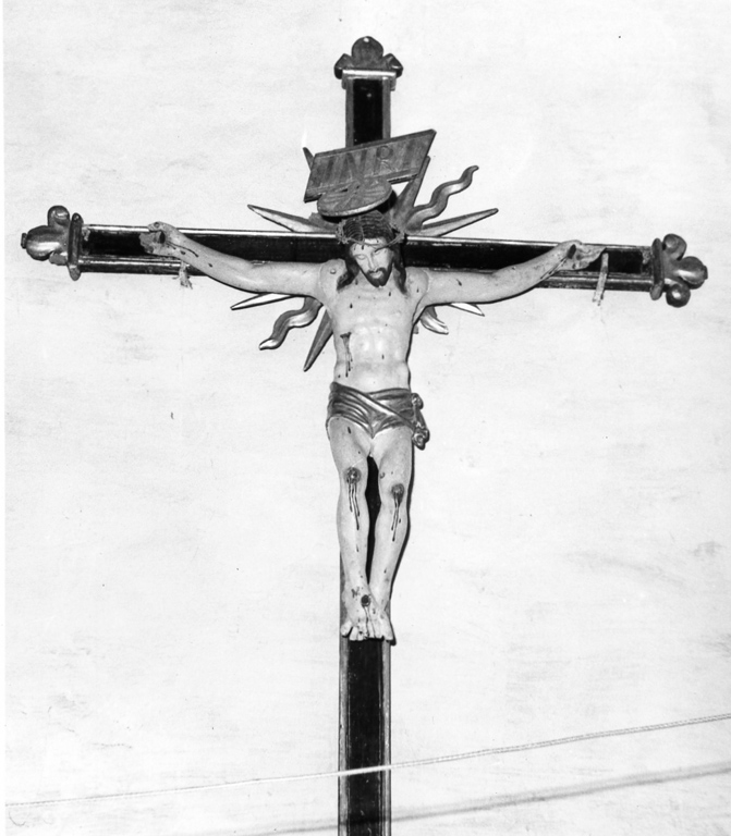 croce processionale - produzione laziale (sec. XVII)