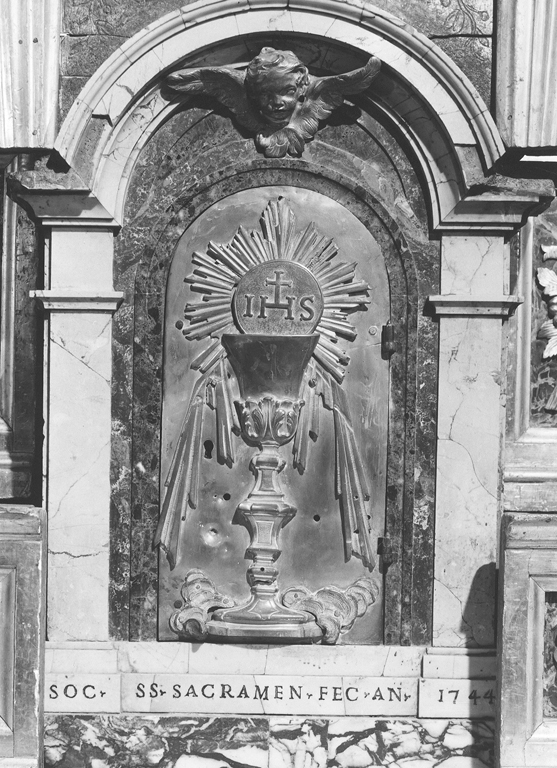 tabernacolo - ambito italiano (sec. XVIII)
