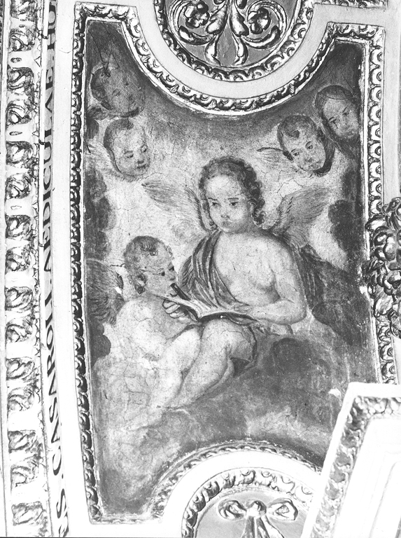 angelo cantore (dipinto) - ambito italiano (sec. XVII)