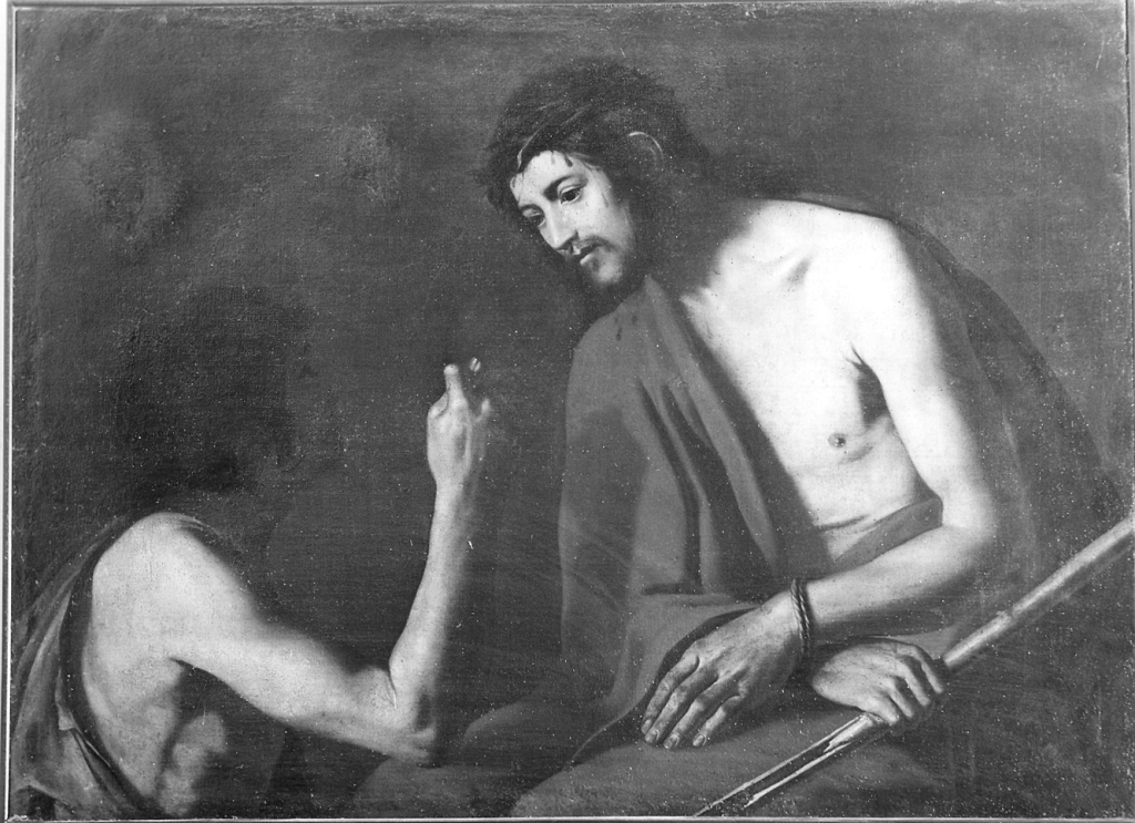 Cristo deriso (dipinto) - ambito francese (sec. XVII)