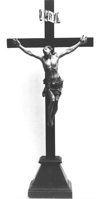 Cristo crocifisso (crocifisso) - bottega romana (sec. XIX)