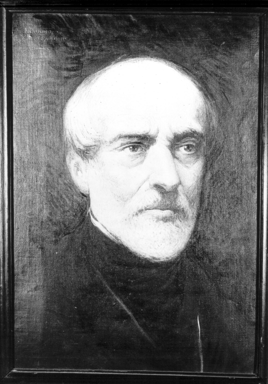 ritratto di Giuseppe Mazzini (dipinto) di Calcagnadoro Antonino (sec. XX)
