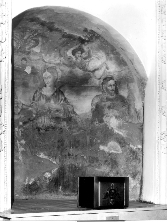 Santa Caterina d'Alessandria, San Sebastiano e San Rocco (dipinto) - ambito Italia centrale (prima metà sec. XVI)