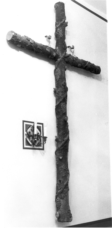 croce penitenziale - ambito laziale (prima metà sec. XIX)
