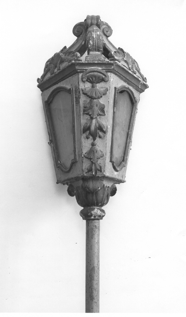 lanterna processionale, serie - ambito laziale (fine sec. XVIII)
