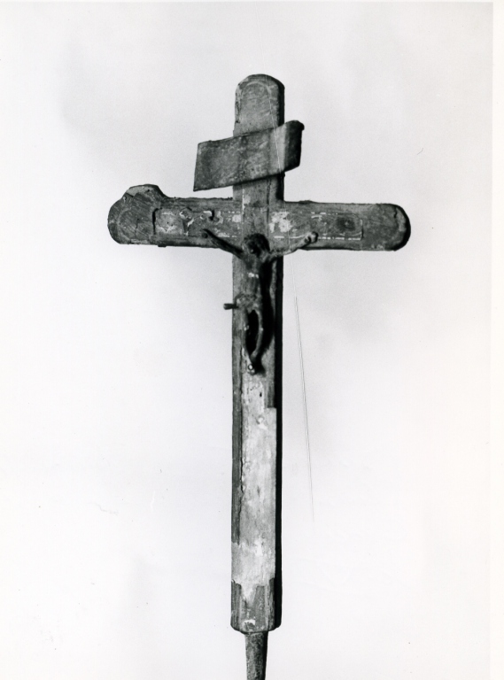 croce processionale - ambito laziale (sec. XVIII)