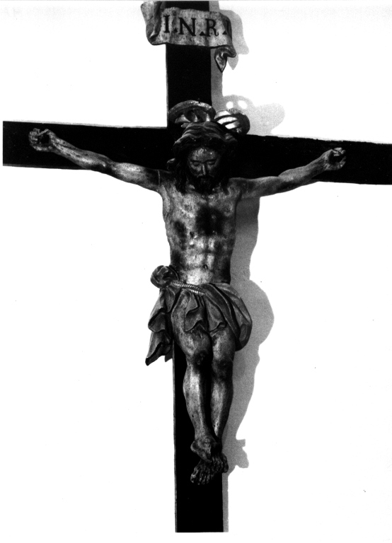 Cristo crocifisso (crocifisso) - ambito laziale (sec. XIX)