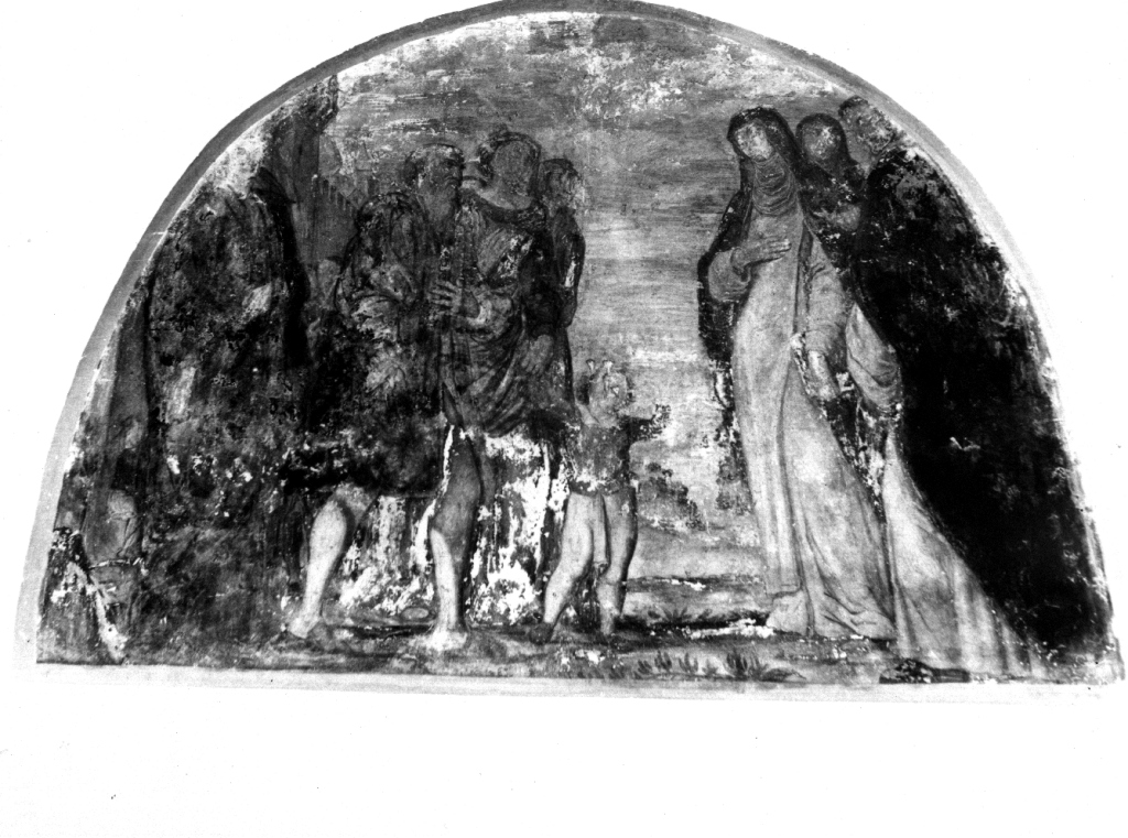 Beata Colomba incontra gli abitanti di Perugia (dipinto) di Manenti Vincenzo (prima metà sec. XVII)