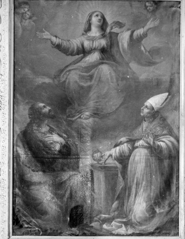 assunzione della Madonna (pala d'altare) di Barone Carlo (sec. XVII)